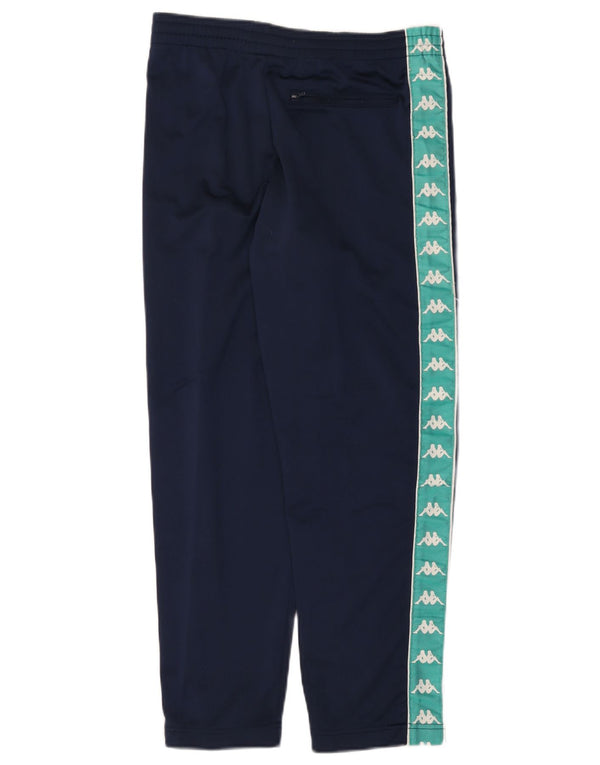 Kappa Pantalones de chándal para niños 8-9 años Small Azul Marino Colorblock Sports