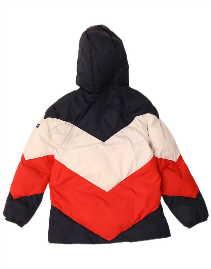 Tommy Hilfiger Chaqueta acolchada con capucha para niños 11-12 años Multicolor