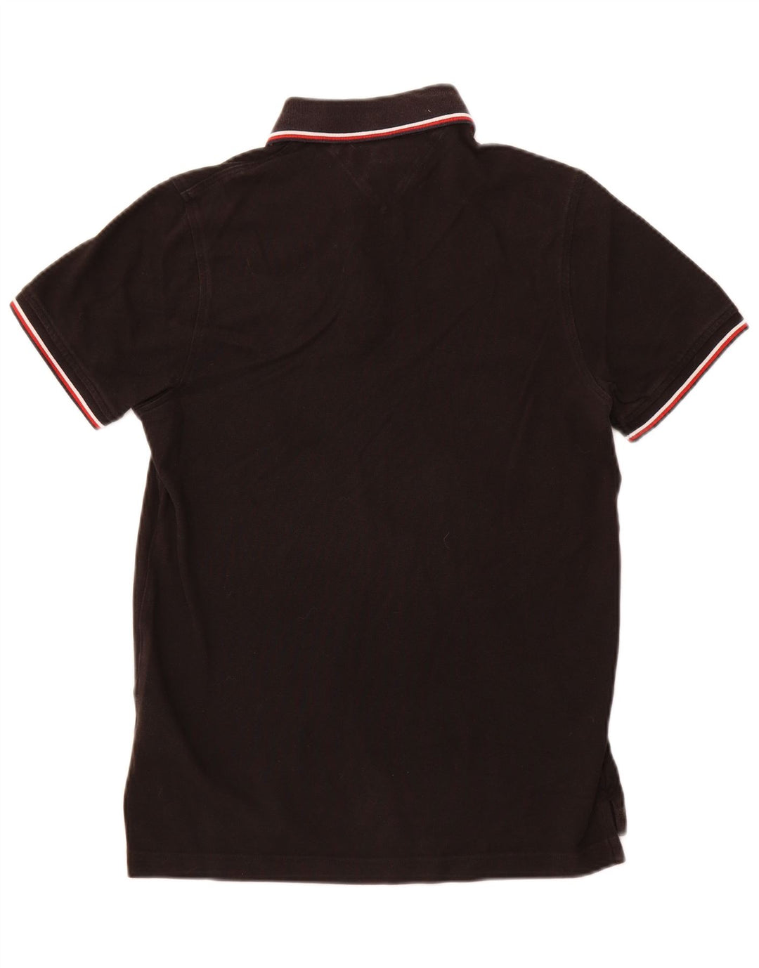 TOMMY HILFIGER Polo Slim Fit para hombre Algodón negro mediano