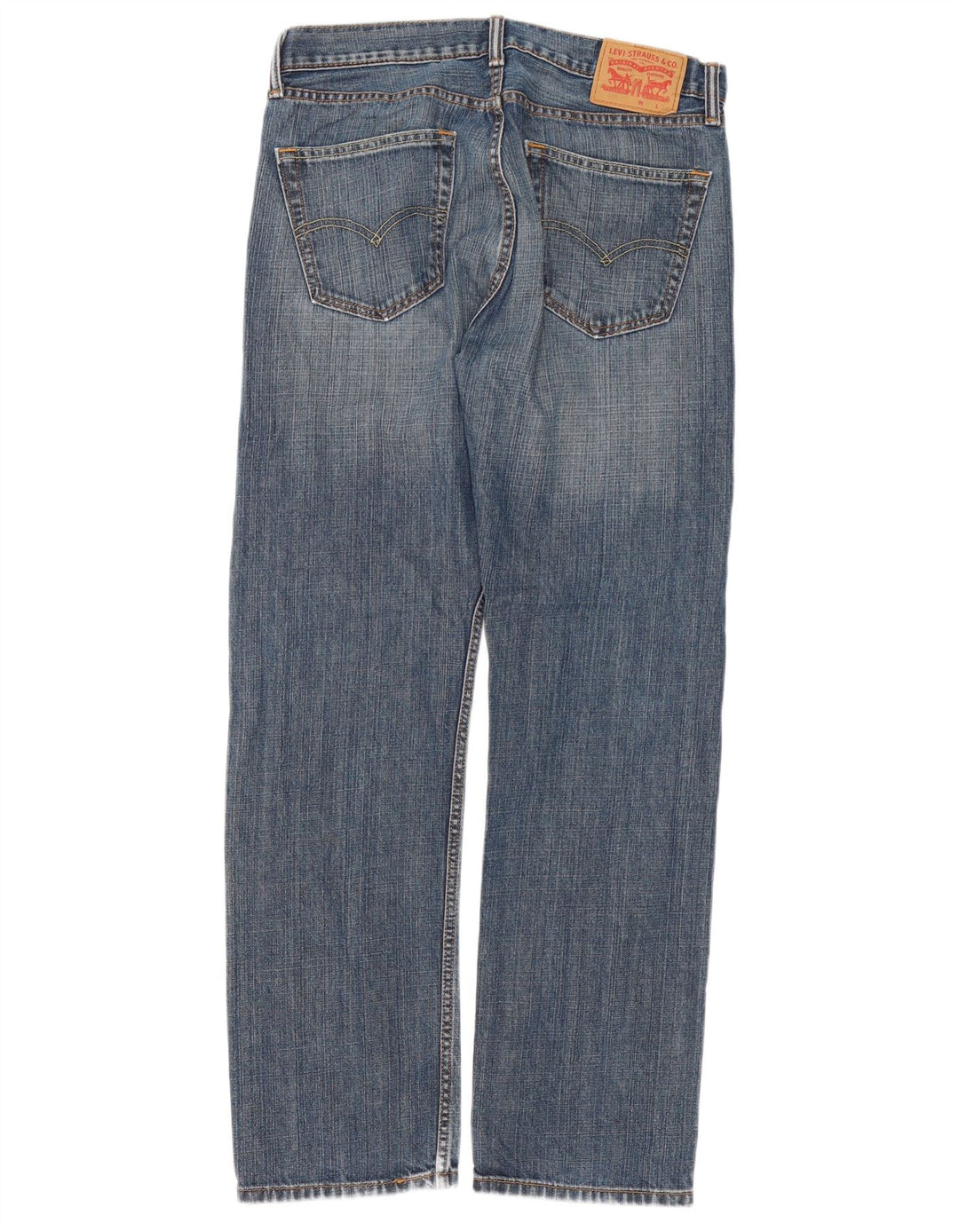 Vaqueros Levi's Hombre Rectos W33 L32 Algodón Azul