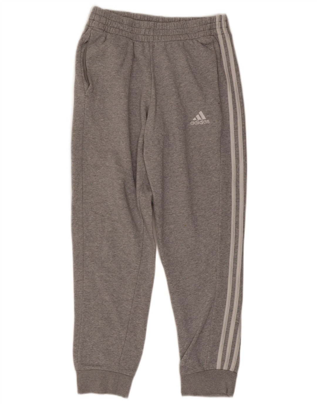 Adidas Hombre Pantalones De Chándal Joggers Gris Medio Moteado