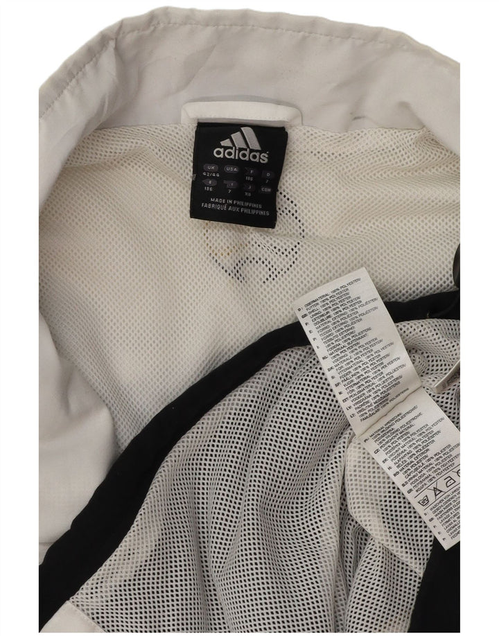 Adidas - Chaqueta de chándal para hombre, talla 42/43, poliéster color negro grande