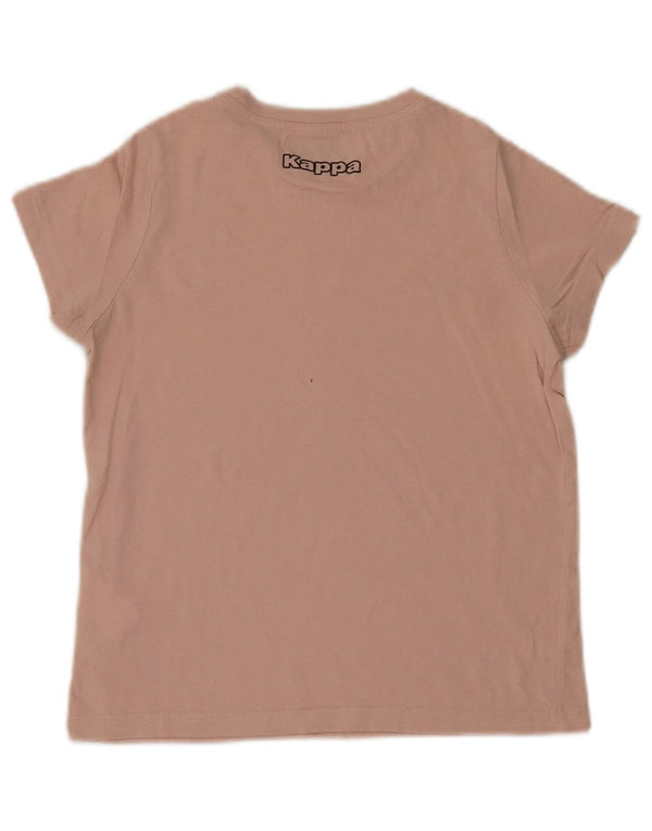 Kappa Camiseta Mujer Top UK 6 XS Algodón Rosa