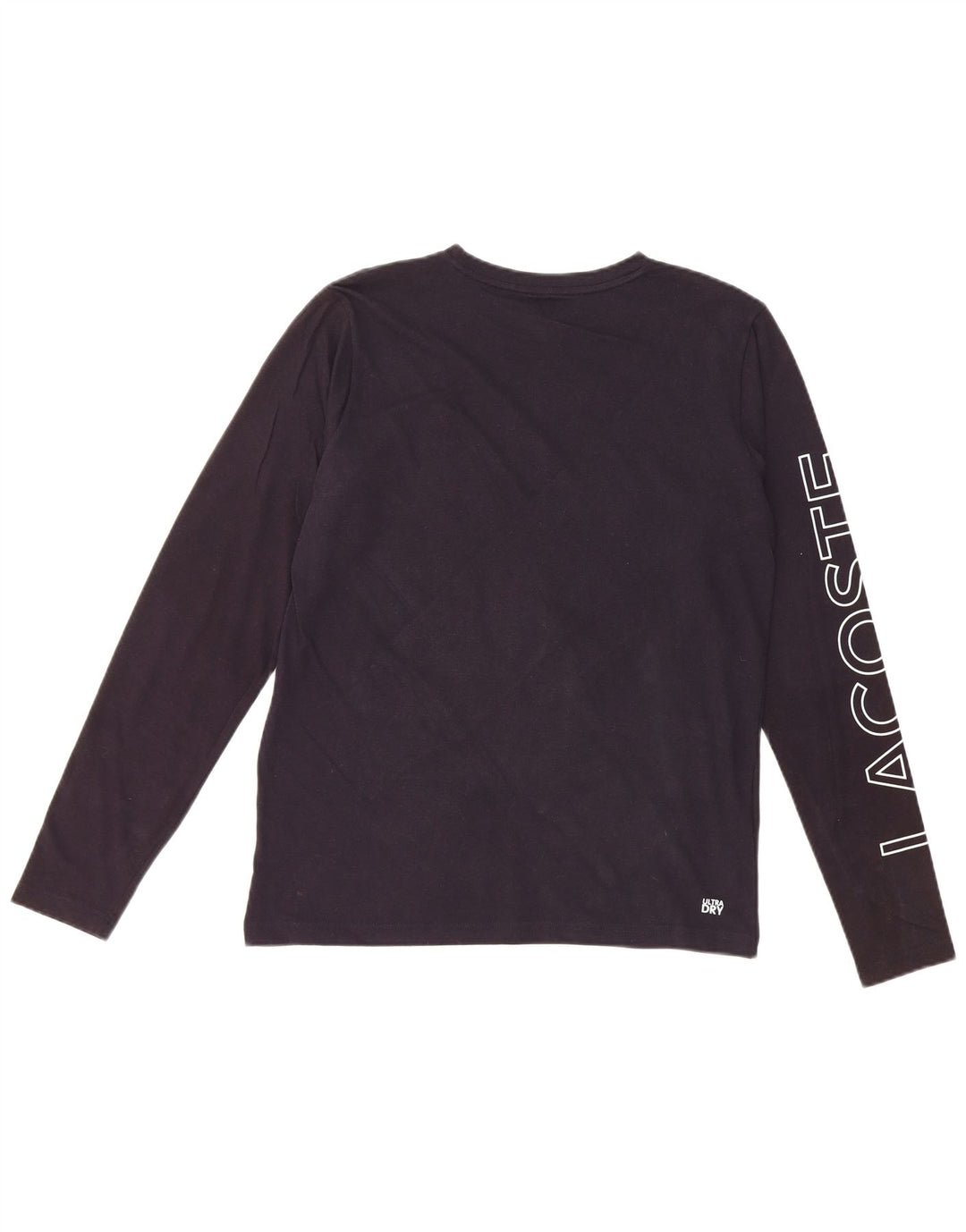 LACOSTE Camiseta Niño Graphic Manga Larga 15-16 Años Azul Marino Algodón