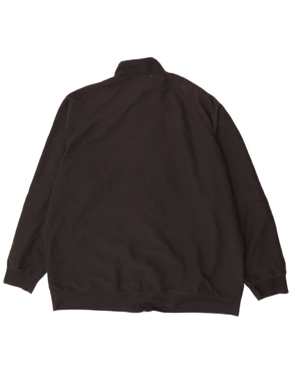 Adidas Hombre Chándal Top Chaqueta 2XL Negro Poliéster Deportes