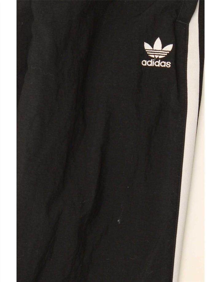 Adidas Mujer Chándal Pantalones Joggers UK 8 Pequeño Negro Poliéster