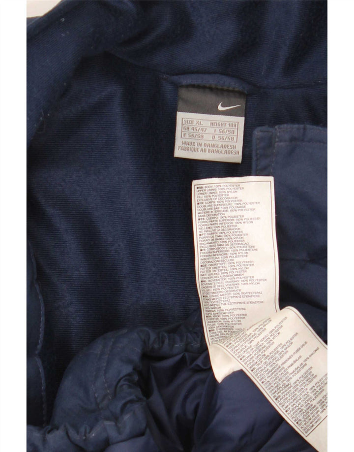 Nike Chaqueta cortavientos para hombre UK 45/47 XL Azul marino Poliéster