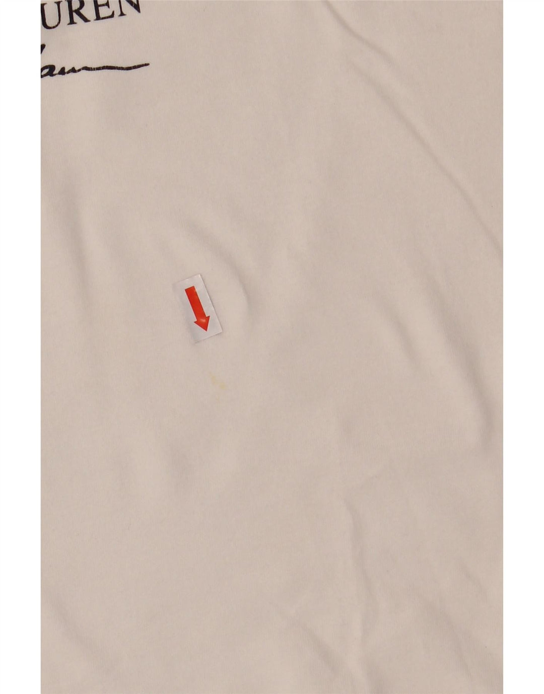 POLO RALPH LAUREN Camiseta gráfica ajustada para hombre Top Algodón blanco mediano