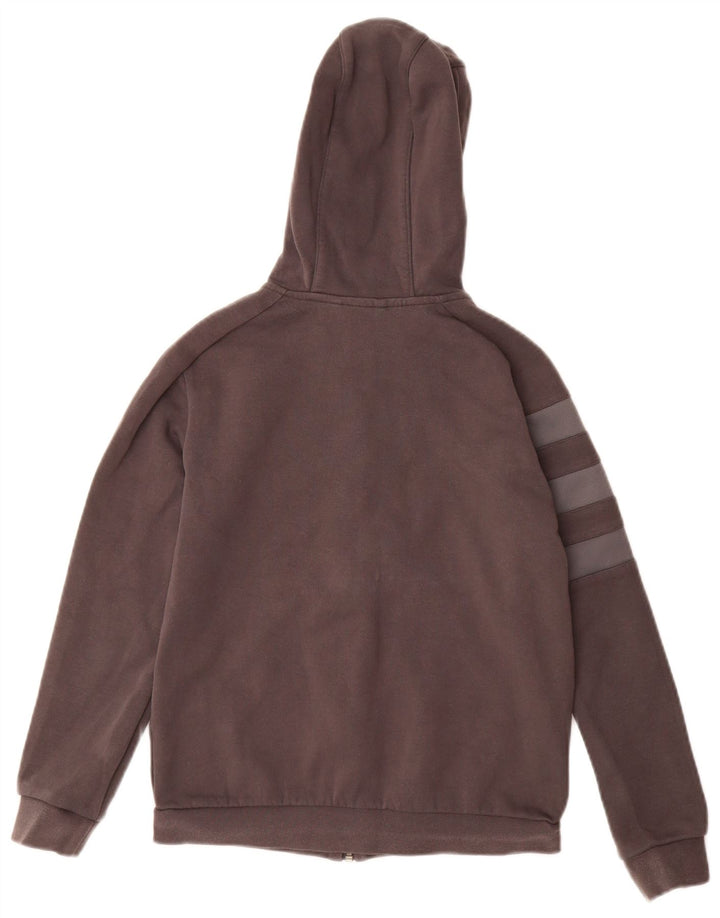 ADIDAS Sudadera con capucha y cremallera Munster Rugby para niñas 11-12 años Algodón gris