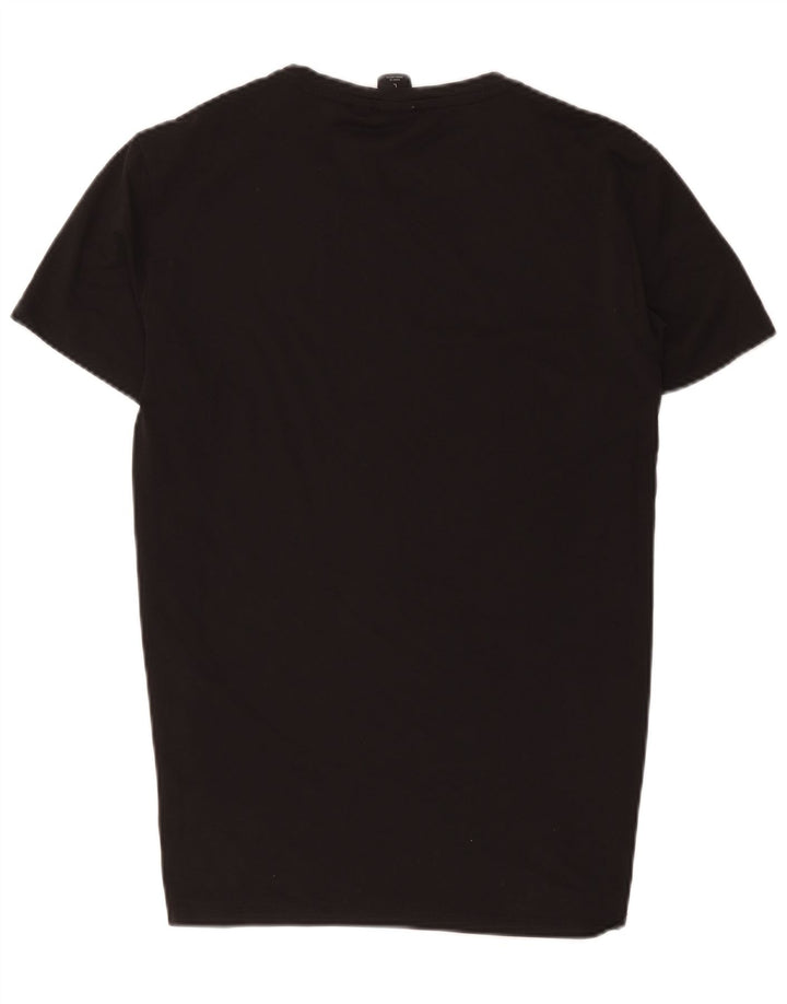 G-Star Hombre Camiseta Top Grande Algodón Negro