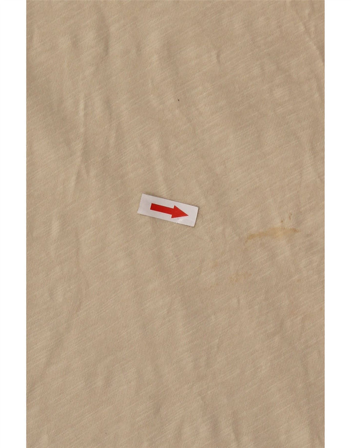 Puma Camiseta gráfica para hombre Top 2XL Algodón beige