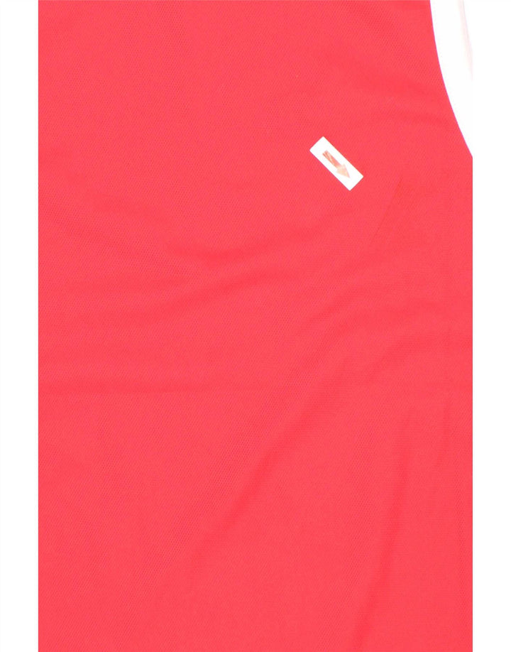 Adidas Camiseta sin mangas para niño 13-14 años Rojo Colorblock Poliéster
