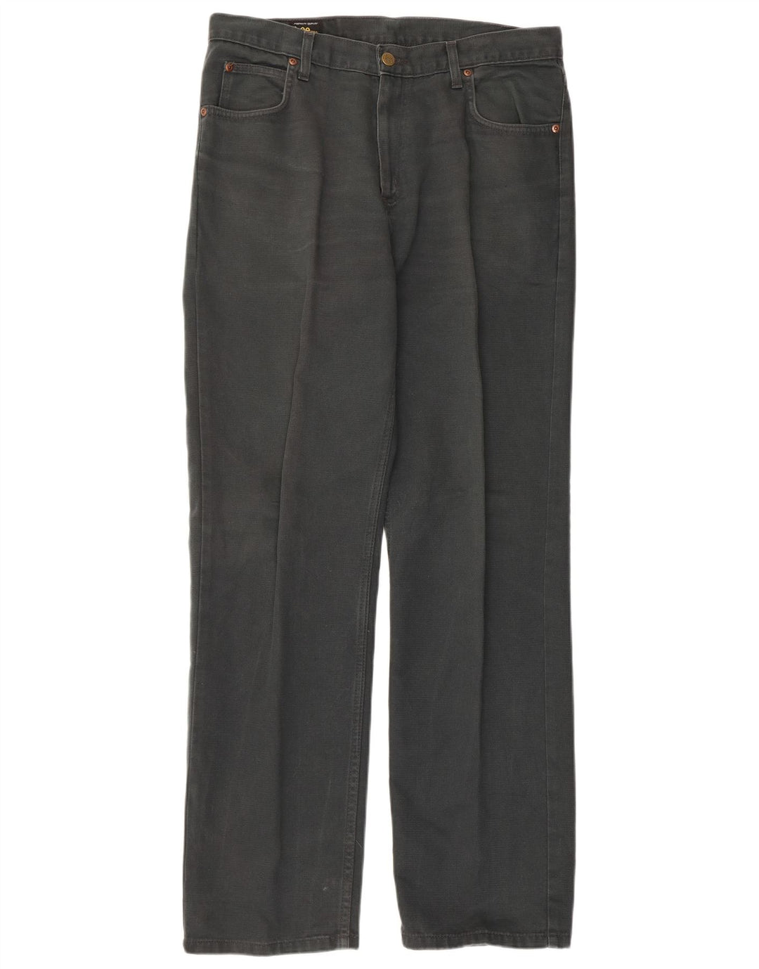 LEE Vaqueros rectos para hombre W34 L32 Algodón gris