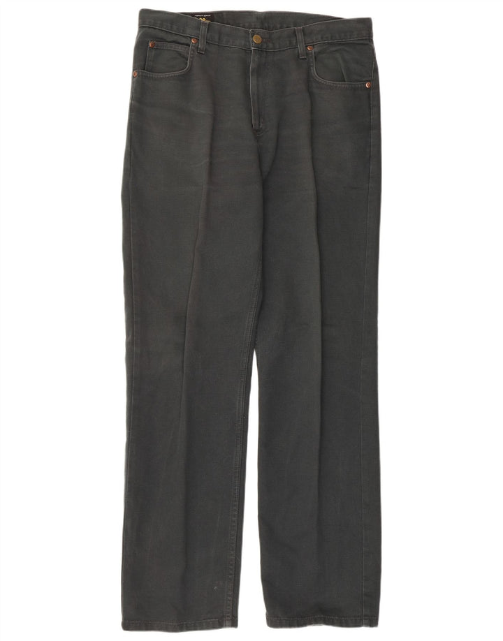 LEE Vaqueros rectos para hombre W34 L32 Algodón gris