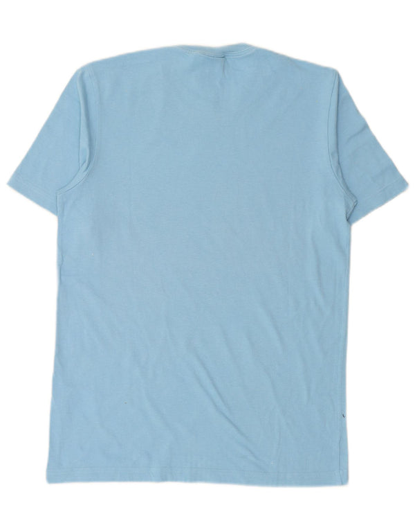 ADIDAS Camiseta gráfica para hombre Top Small Blue Cotton