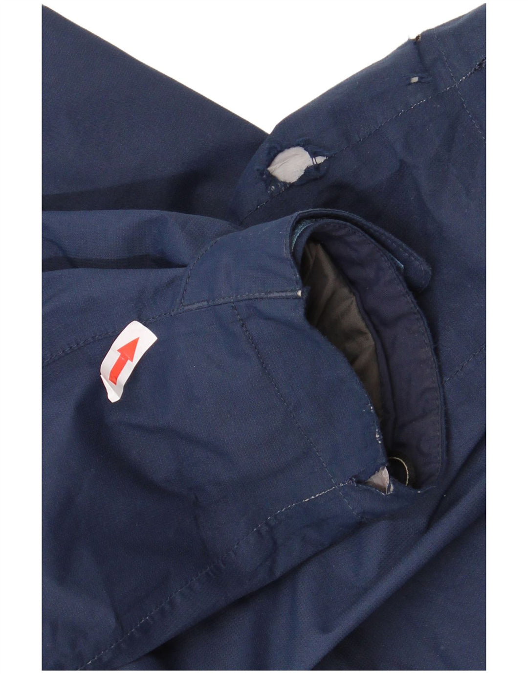 THE NORTH FACE Chaqueta impermeable con capucha para hombre UK 40 Large Poliéster azul marino