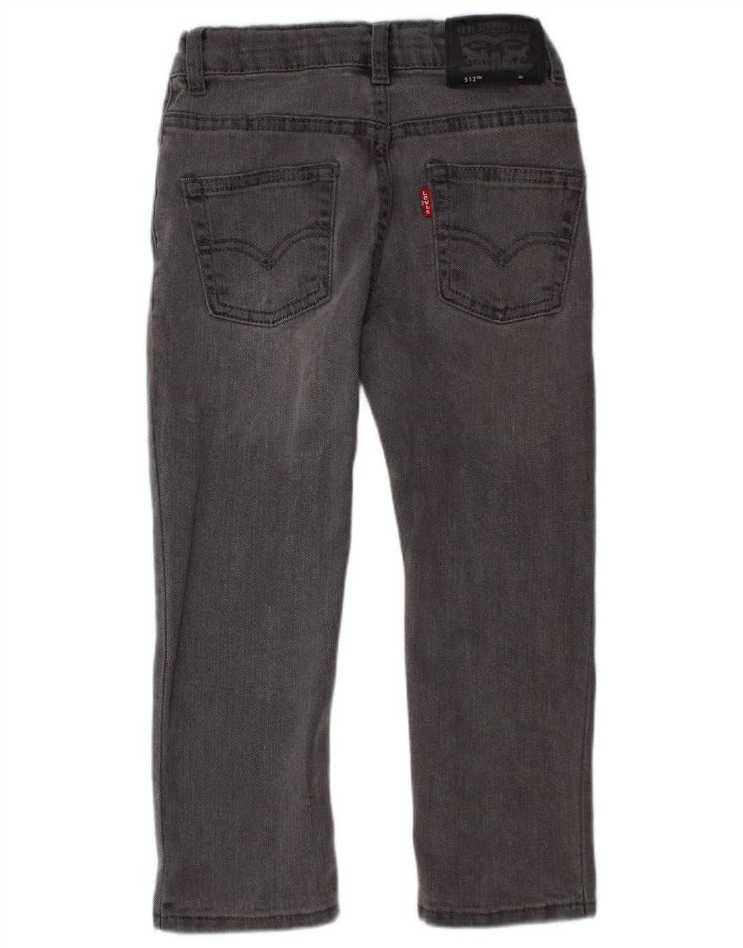 LEVI'S Jeans 512 Slim Tapered para niños 3-4 años W20 L16 Algodón gris