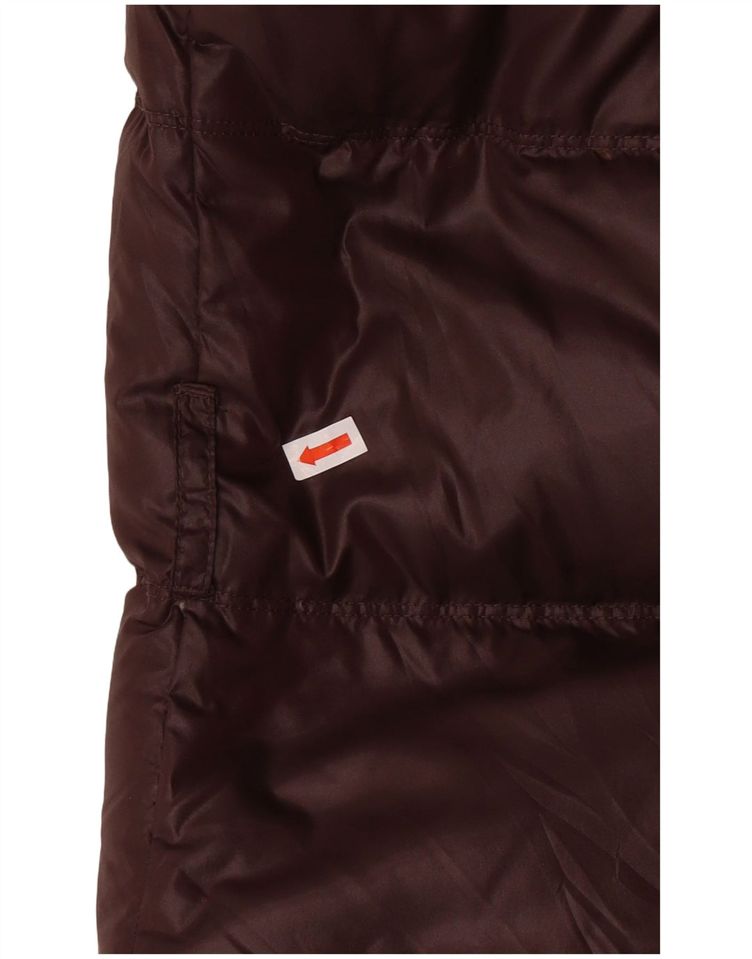 NORTH SAILS Womens Hooded Reversible Padded Jacket UK 16 Large Brown