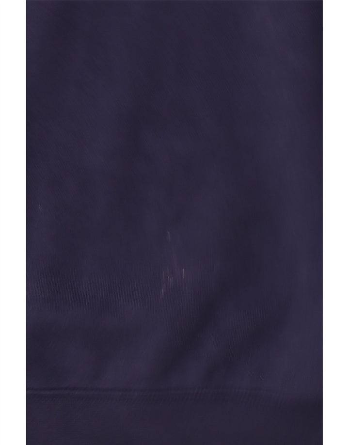 Nike Sudadera con capucha gráfica para hombre, talla grande, algodón azul marino