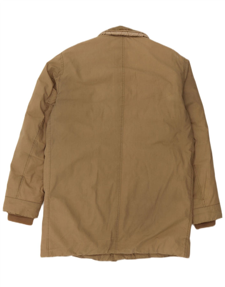 EDWIN Abrigo acolchado para hombre UK 38 Algodón beige medio