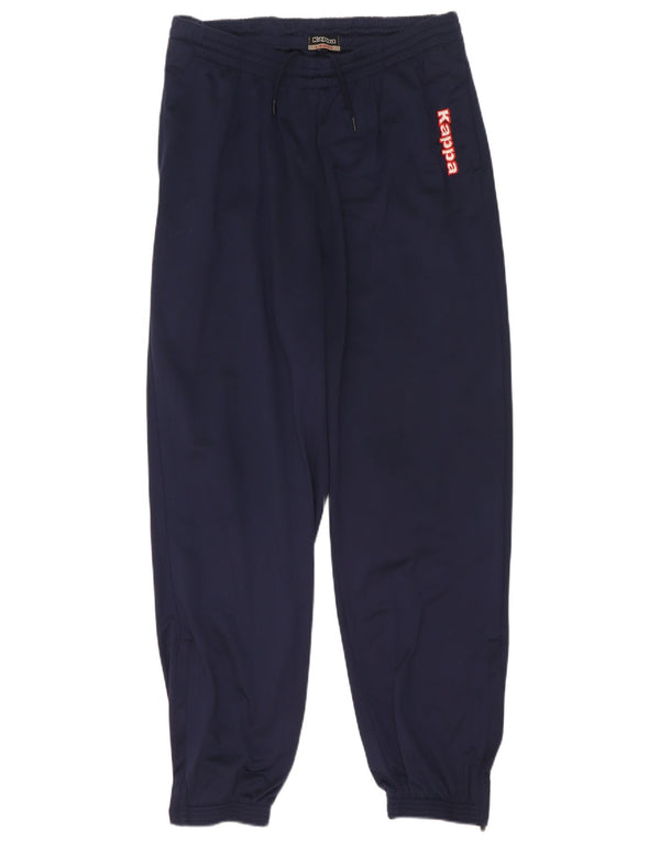 Kappa Hombre Pantalones De Chándal Joggers Large Azul Marino