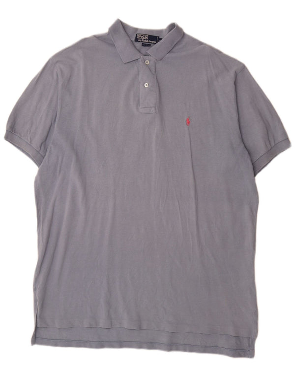 Camisa Polo Ralph Lauren Hombre XL Algodón Gris
