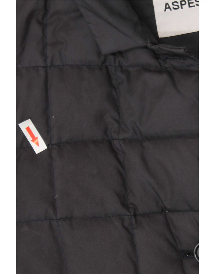 Aspesi Chaqueta Acolchada Mujer UK 40 XL Azul Marino