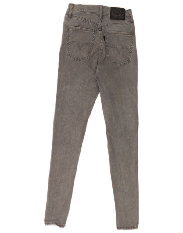 Vaqueros Levi's Mile High Super Skinny para mujer W26 L30 Algodón gris