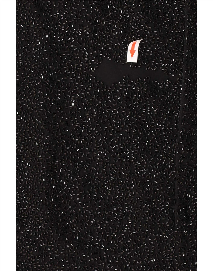 Ronald Joyce Blusa sin mangas para mujer UK 44 Mediano Negro