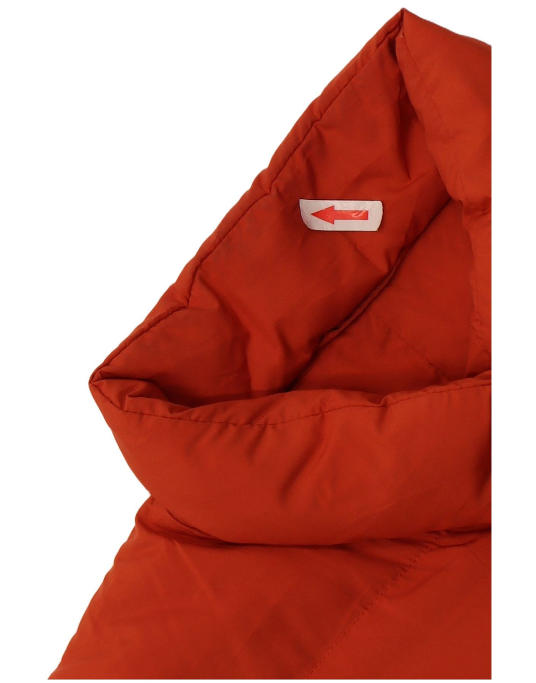 Vintage mujer chaqueta acolchada Reino Unido 14 rojo medio