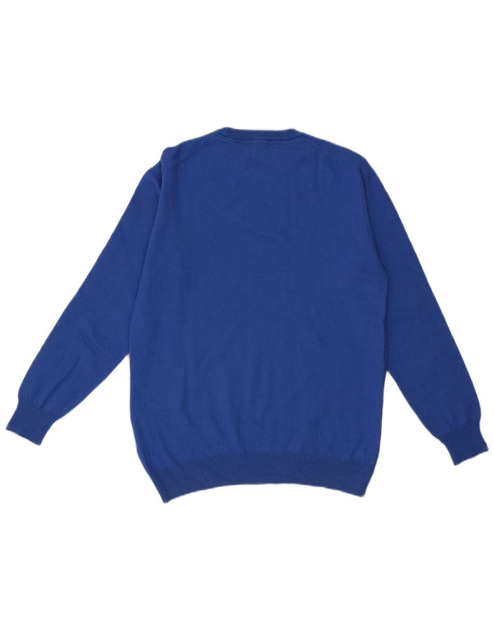 Harmont & Blaine Jersey de cuello redondo para hombre XL Lana azul