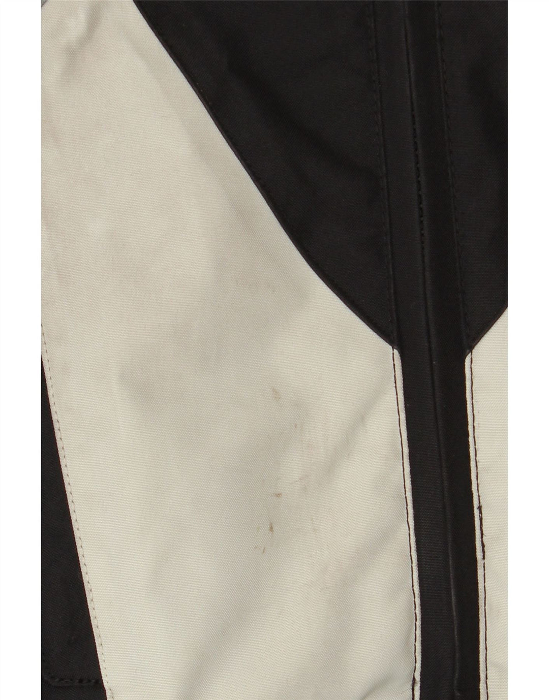 Spyke Chaqueta bomber gráfica para hombre UK 40 Large Black Colourblock Biker