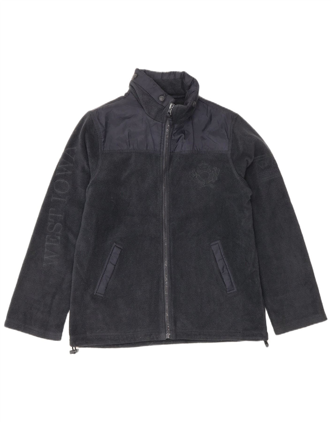 MASSIMO DUTTI Chaqueta Polar Niño Graphic 11-12 Años Azul Marino Poliéster