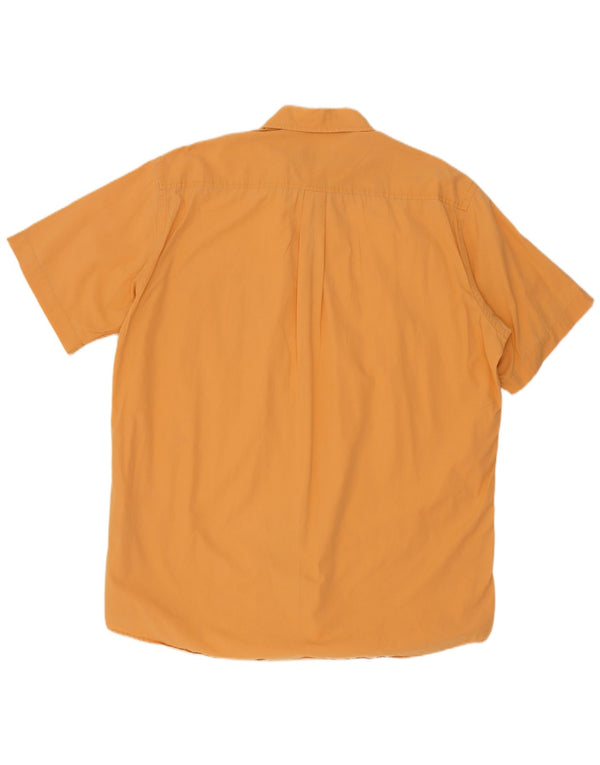 Kappa Camisa Manga Corta Hombre 3XL Naranja Algodón