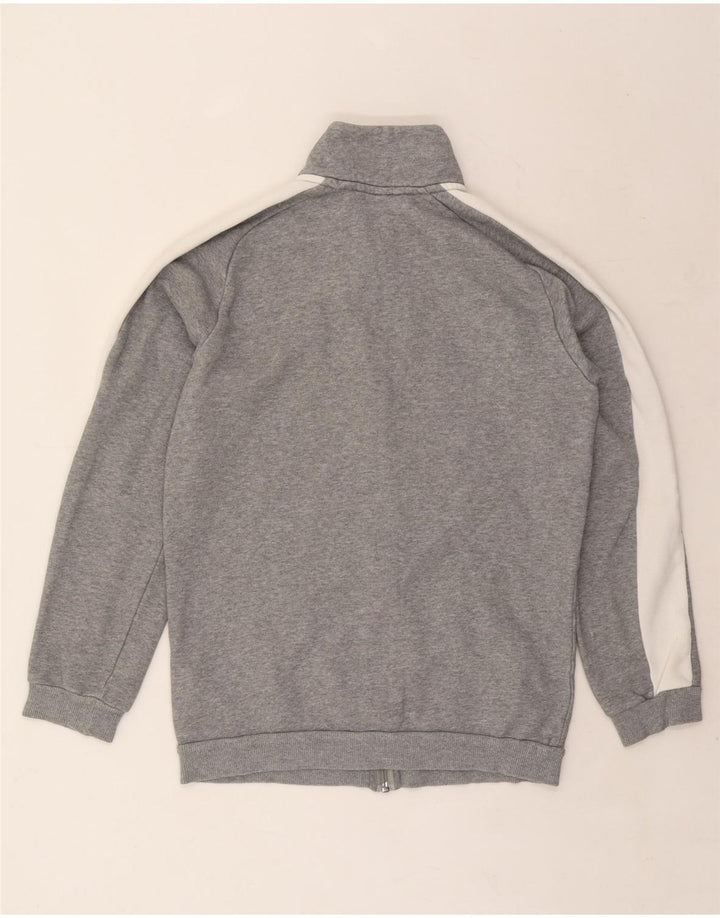PUMA Chaqueta de chándal para hombre XS Algodón color block gris