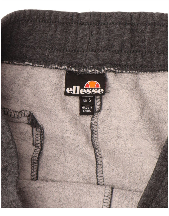 ELLESSE Shorts deportivos gráficos para hombre Algodón gris pequeño