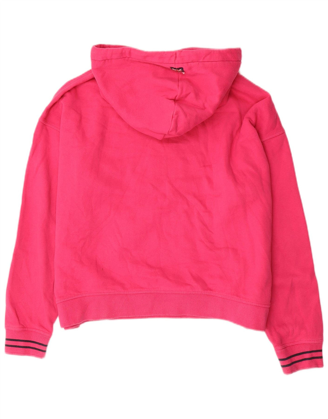 JACK WILLS Jersey con capucha y gráfico de corte extragrande para mujer UK 40 Medium Pink