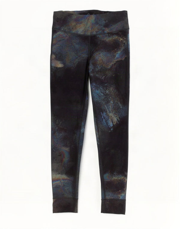 Reebok Leggings con patrón abstracto para mujer UK 8/10 Small Multicolor Sports