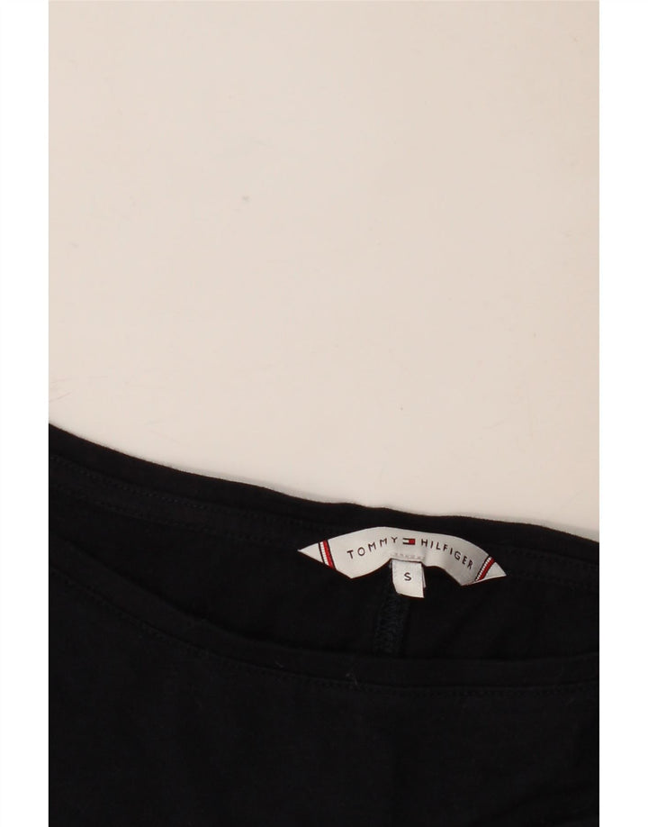 Tommy Hilfiger Top para mujer manga 3/4 UK 10 Small Azul marino