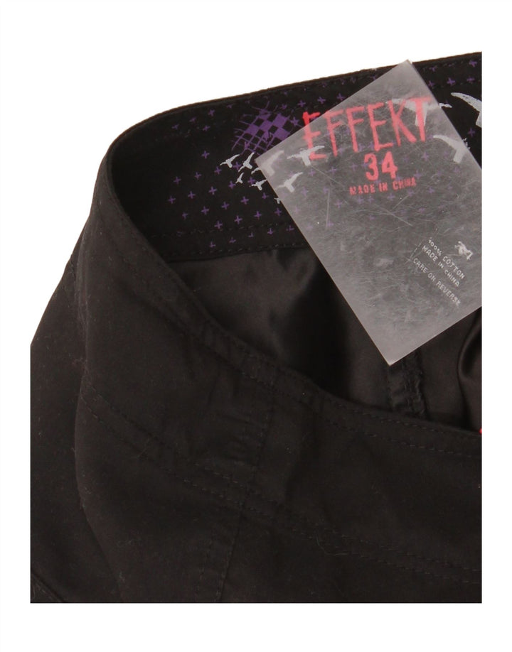 EFFEKT Bañador con estampado gráfico para hombre, talla grande, de algodón a rayas multicolores