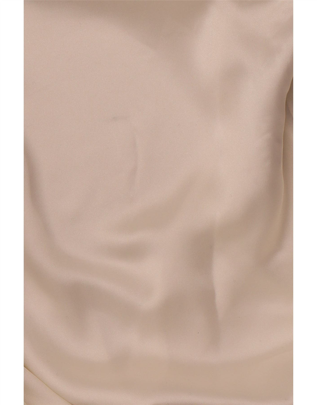 ZARA Vestido camisero tipo jersey para mujer UK 44 Seda blanca mediana