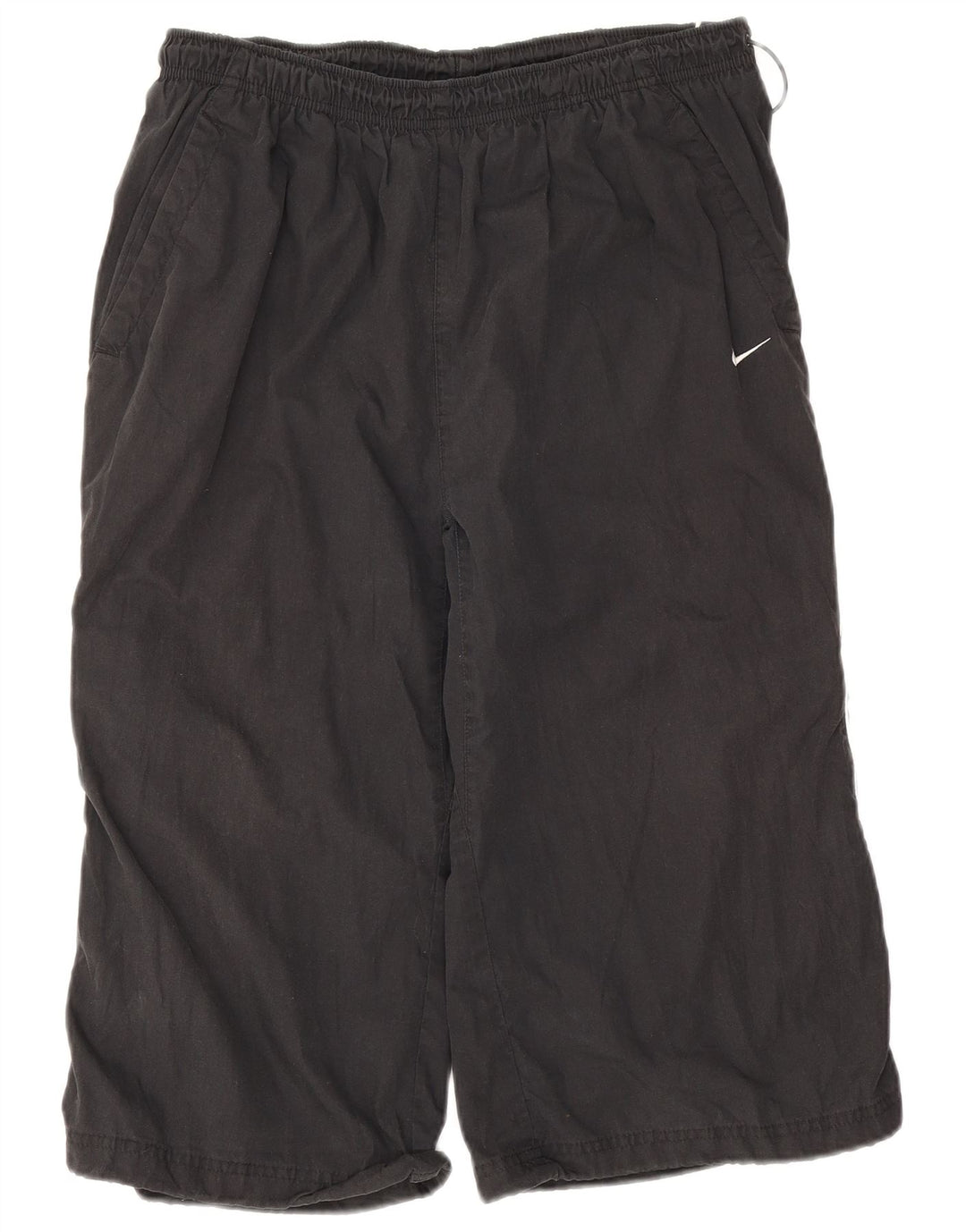 Nike Bermudas deportivas para hombre XL Negro Colorblock Poliéster