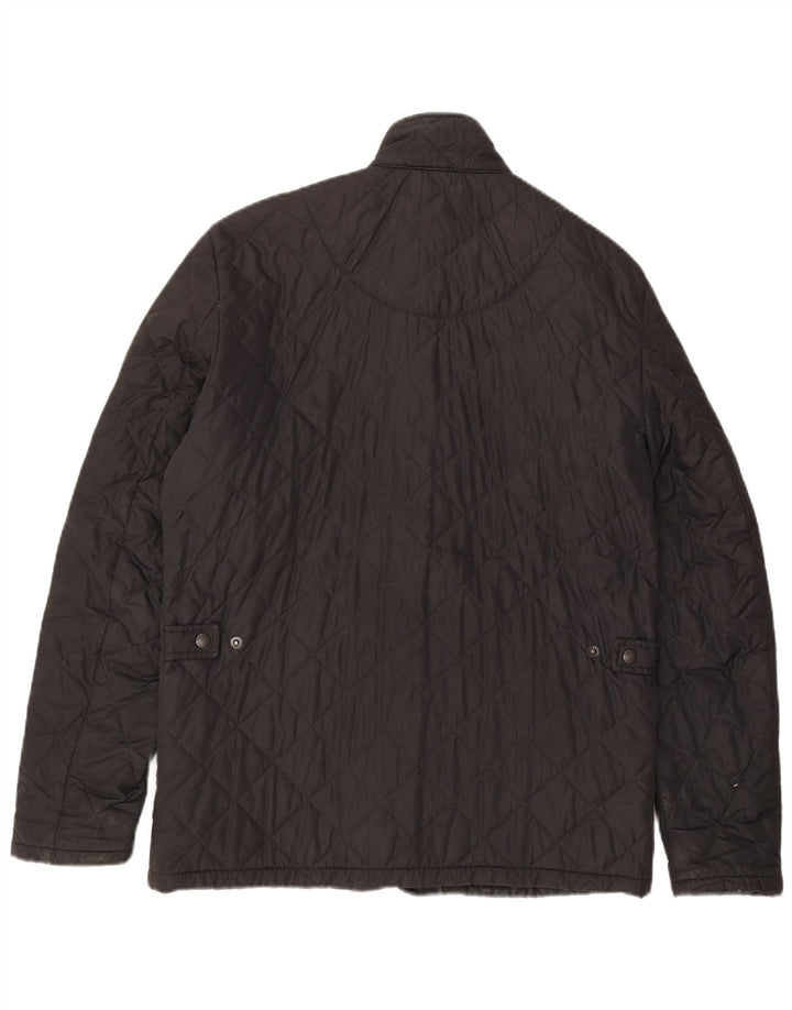 Barbour Chaqueta acolchada para hombre Reino Unido 36 Pequeño Negro