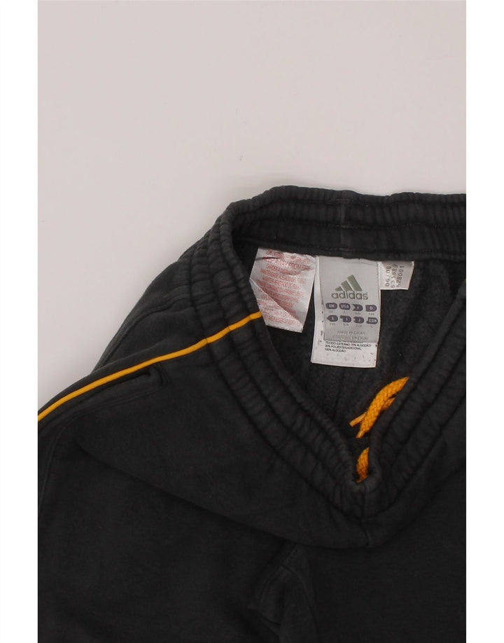 ADIDAS Pantalones de chándal para niño Joggers 7-8 años Gris Algodón