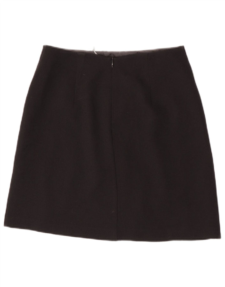 Minifalda Oasis para mujer UK 8 Small W25 Poliéster floral negro