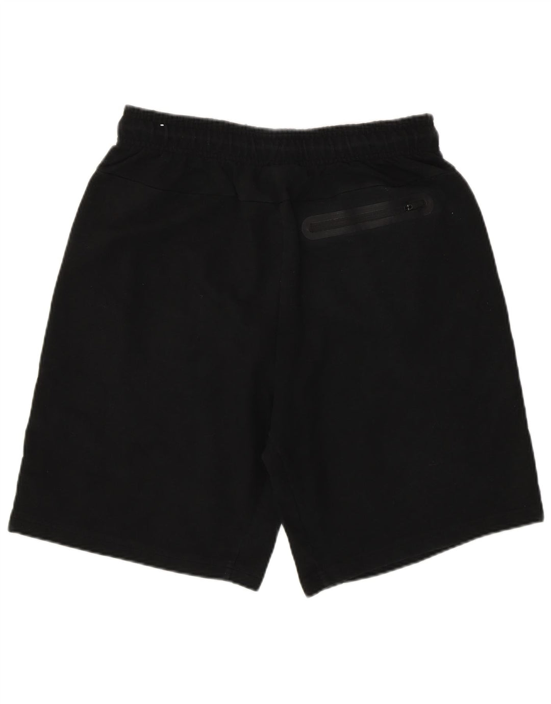 Reebok - Pantalones cortos deportivos para hombre, algodón negro mediano