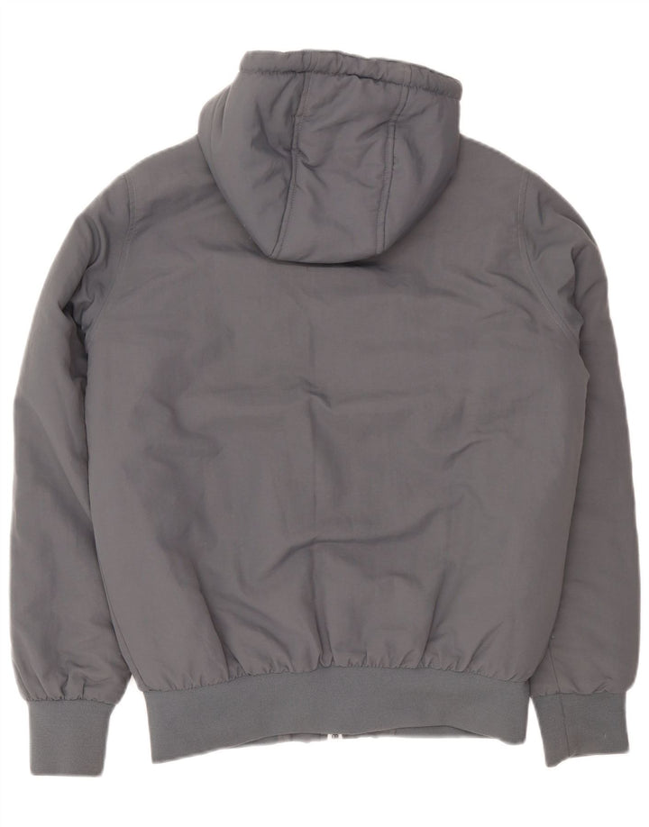 Champion Chaqueta Bomber con Capucha para Hombre UK 36 Small Gris