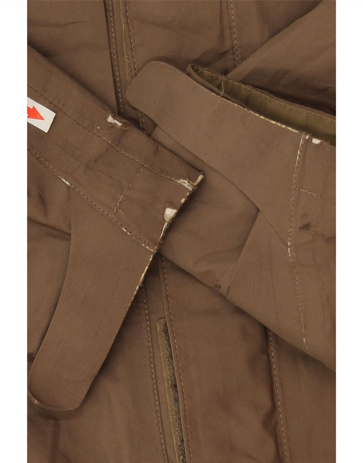 The North Face Chaqueta impermeable con capucha para hombre UK 40 Large Marrón Poliéster