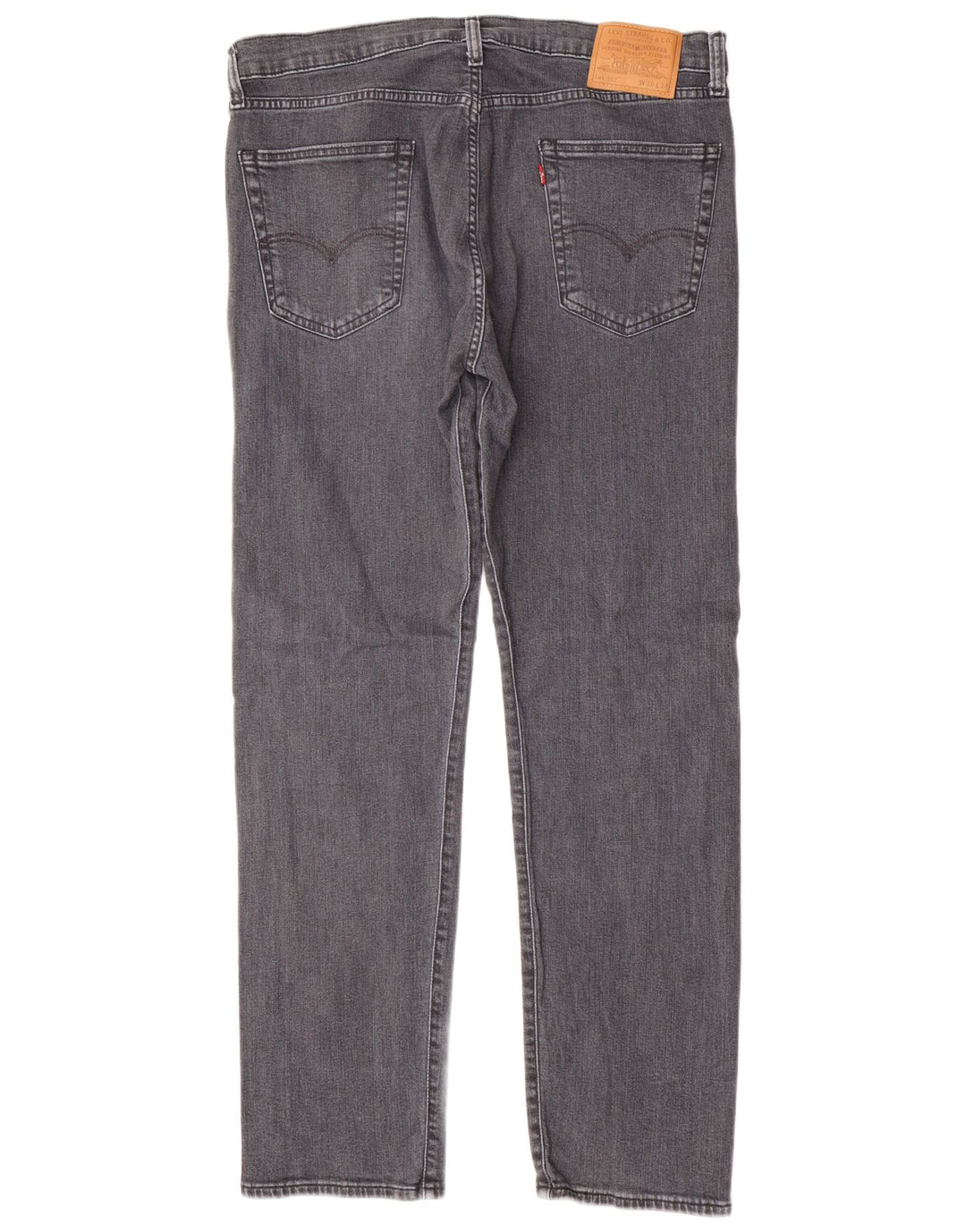 LEVI'S Vaqueros cónicos 502 para hombre W36 L34 Algodón gris