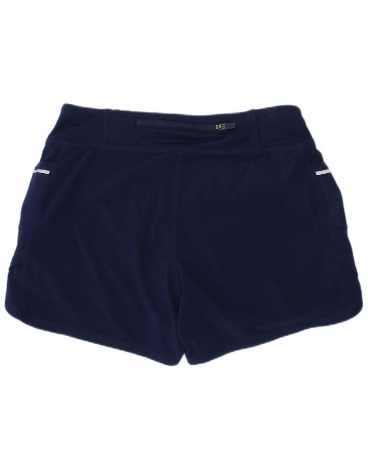 ATHLETA Pantalón Corto Deportivo Niña 11-12 Años Grande Azul Marino Poliéster